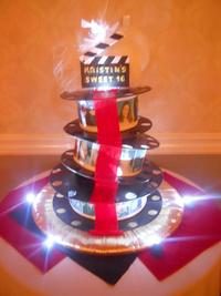 hollywood sweet sixteen cake