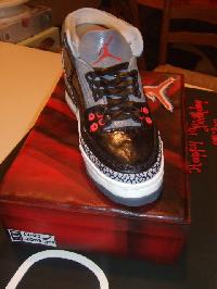 Jordan Sneaker  grooms Cake